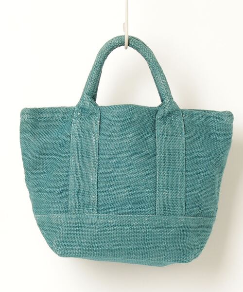 Ron Herman（ロンハーマン） ワンポイントハンドバッグ - ブルー