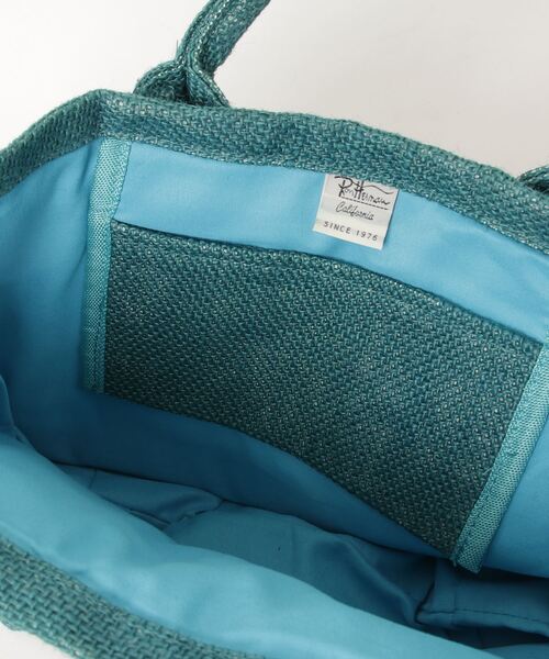 Ron Herman（ロンハーマン） ワンポイントハンドバッグ - ブルー