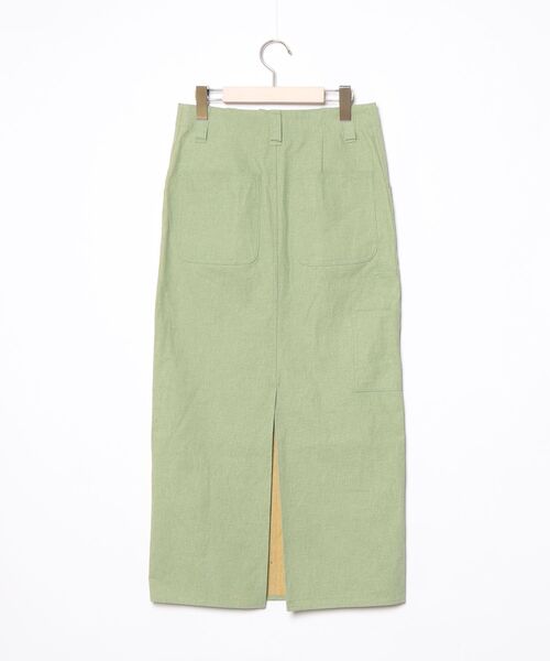 AURALEE（オーラリー） タイトスカート 0 グリーン レディース