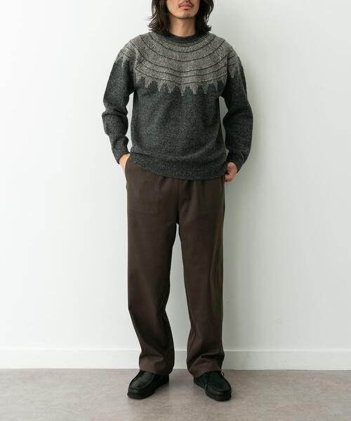 URBAN RESEARCH Sonny Label セーター ニット フェアアイル柄ニット