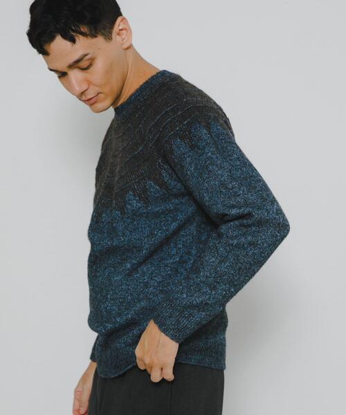 URBAN RESEARCH Sonny Label セーター ニット フェアアイル柄ニット
