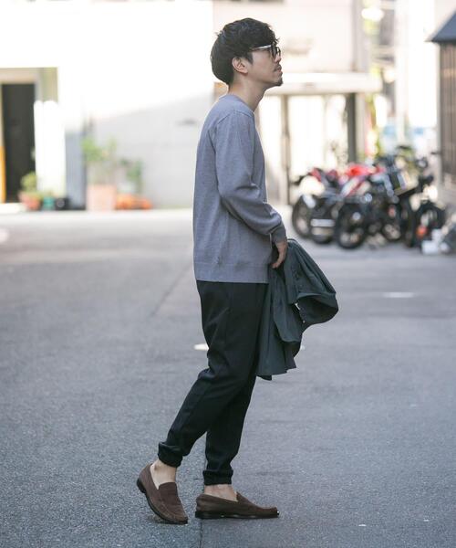 「URBAN RESEARCH ROSSO MEN」 長袖ニット MEDIUM グレー メンズ_画像9