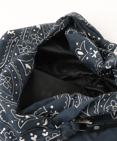 「manipuri」 トートバッグ - ネイビー レディース_画像4