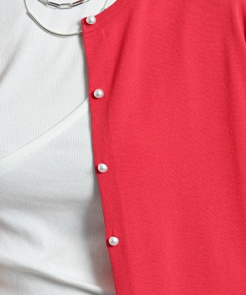 「actuel」 ニットカーディガン FREE ホワイト レディース_画像8