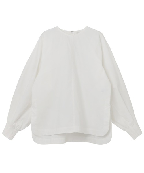 「evernavy」 長袖ブラウス M ネイビー レディース_画像4