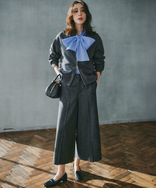 23区（ニジュウサンク） ブルゾン アウター クリアコットンテリー