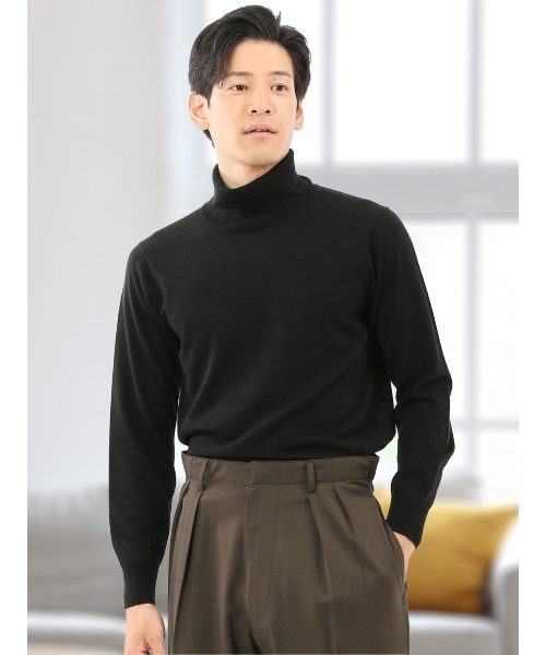 TAKA-Q（タカキュー） セーター ニット 「ウォッシャブル ウール100