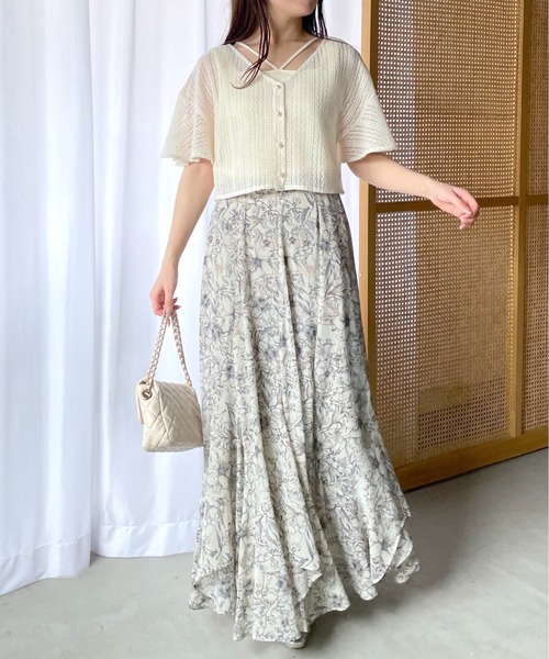 「mysty woman」 カーディガン FREE ライトブルー レディース_画像7