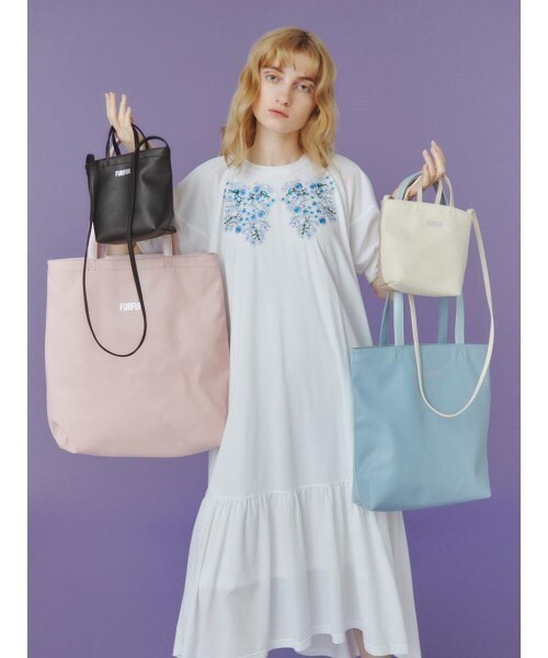 「FURFUR」 2WAYバッグ FREE サックスブルー レディース_画像3