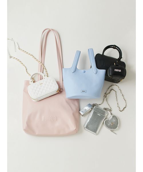 「FURFUR」 2WAYバッグ FREE サックスブルー レディース_画像6