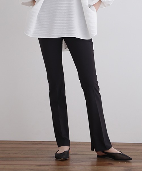 LE PHIL（ル フィル） パンツ ストレッチオックスパンツ レディース