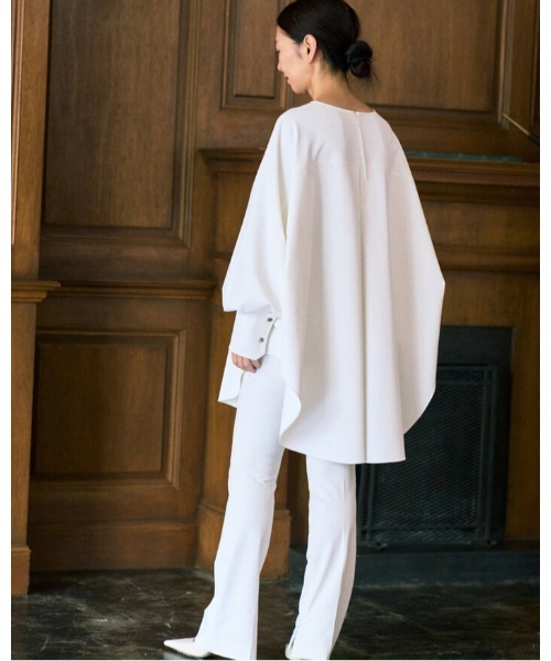 LE PHIL（ル フィル） パンツ ストレッチオックスパンツ レディース