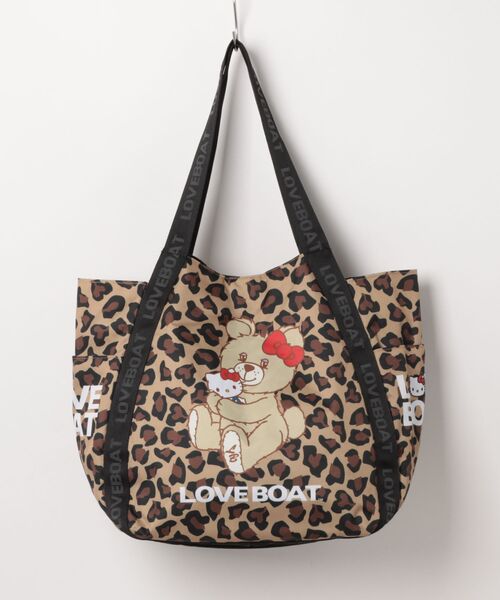 ラブボート トートバッグ LOVEBOAT×KITTY バルーントート レディース