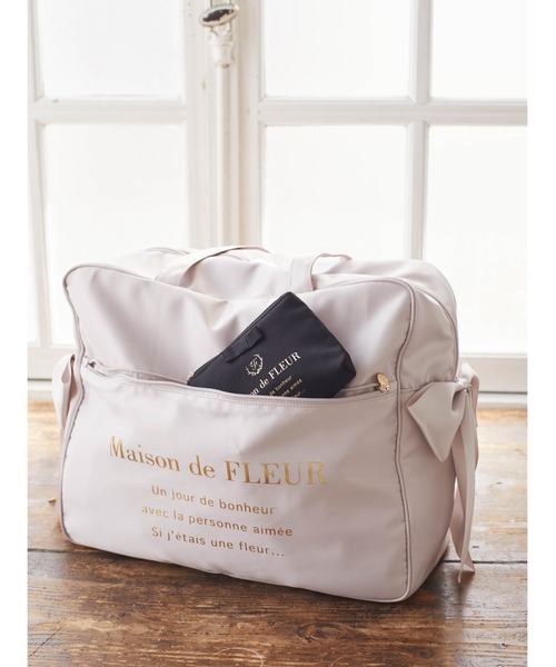 「Maison de FLEUR」 ボストンバッグ FREE ピンク系その他 レディース_画像4