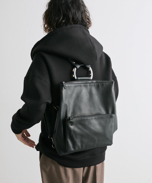 ear PAPILLONNER（イア パピヨネ） リュック FREE ブラック レディース