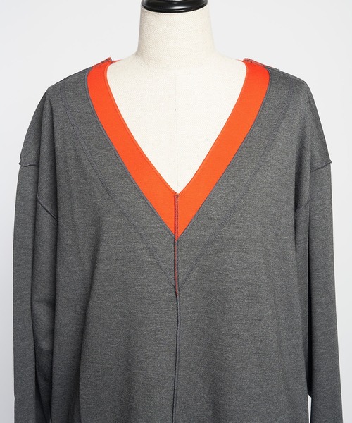 「gomme」 長袖カットソー MEDIUM ブラック レディース_画像7