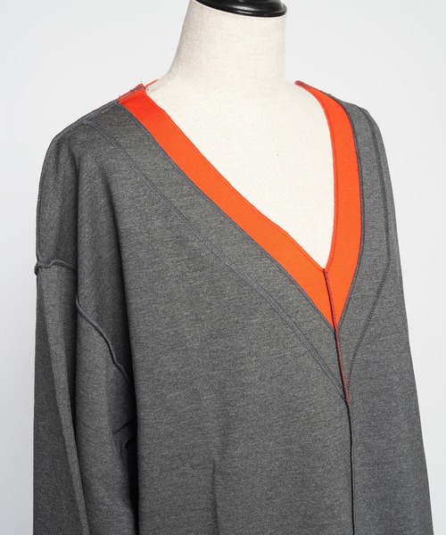 「gomme」 長袖カットソー MEDIUM ブラック レディース_画像8