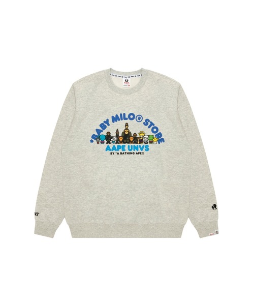 完売商品 A BATHING APE BABY MILO スウェット BABY MILO® STORE BY *A BATHING APE® Baby Milo Crew Neck Sweatshirt