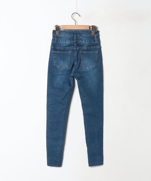 「ANAP」 スキニーデニムパンツ M ブルー レディース_画像2
