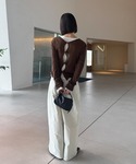 tシャツ 2WAYツイストシアーテレコトップス...の詳細画像1