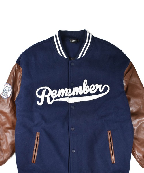 Remember. スタジャン 「Remember./リメンバー」Chenille Stadium
