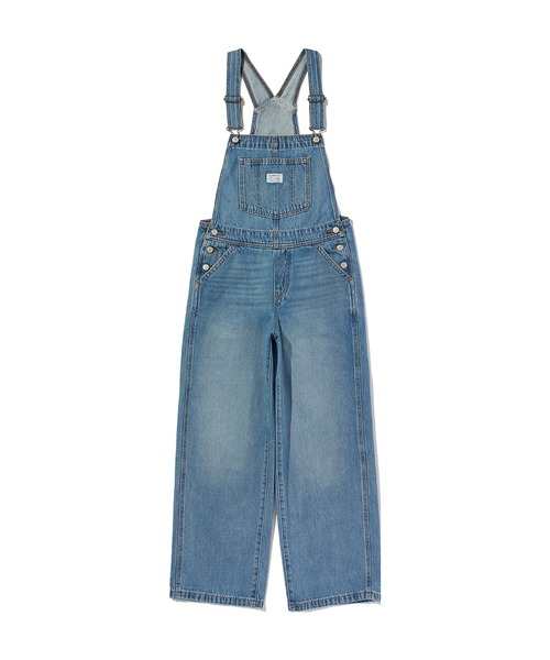 希少サイズ Levi's リーバイス デニムオーバーオール レディース 22W Levi's（リーバイス） サロペット オーバーオール BAGGY