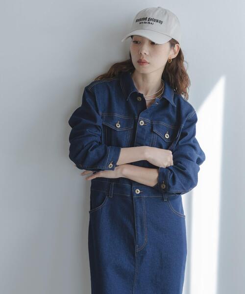 URBAN RESEARCH Sonny Label ワンピース デニムジャンパースカート