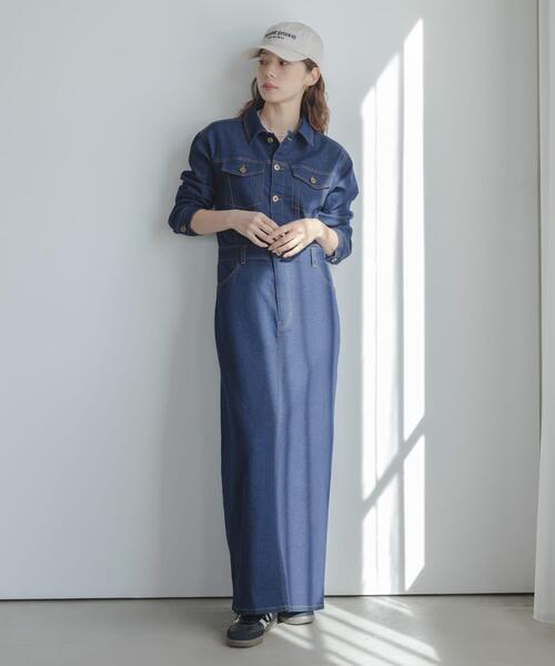 URBAN RESEARCH Sonny Label ワンピース デニムジャンパースカート