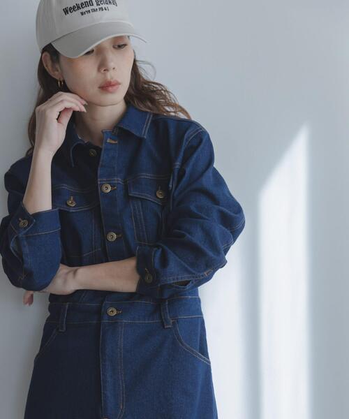 URBAN RESEARCH Sonny Label ワンピース デニムジャンパースカート