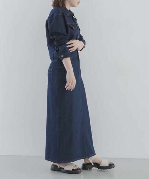 URBAN RESEARCH Sonny Label ワンピース デニムジャンパースカート
