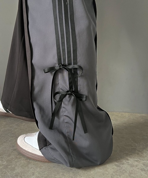 「mily bilet」 スウェットパンツ SMALL チャコールグレー レディース_画像7