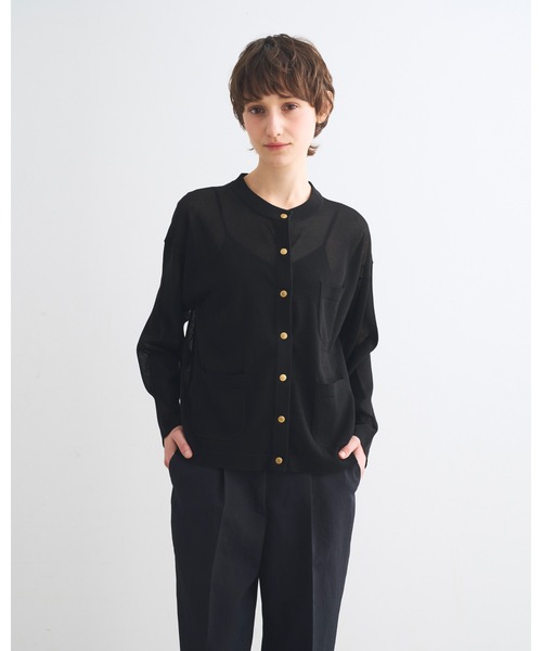 Traditional Weatherwear」 ニットカーディガン S ホワイト レディース 