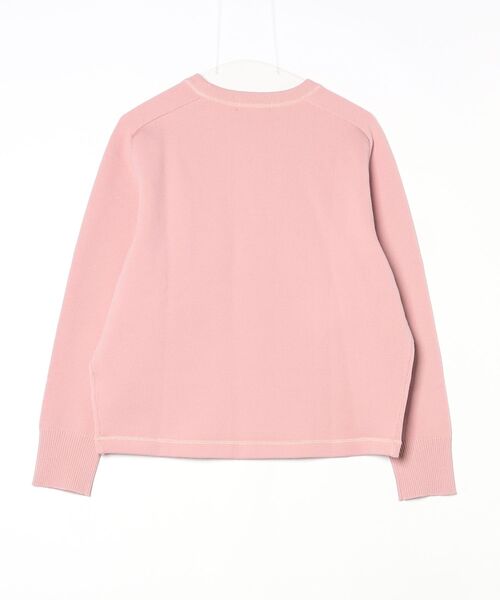 「UNTITLED」 長袖ニット 04 ベビーピンク レディースの画像