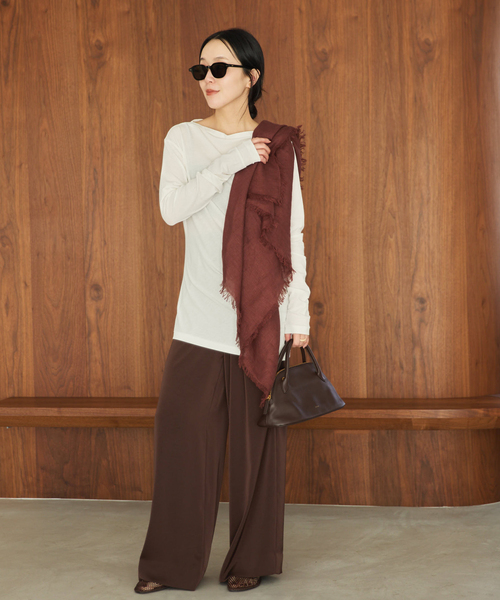 Plage  新品★ sweat drape Tシャツ★ セール】《WEB限定追加》Sweat drape Tシャツ（Tシャツ/カットソー