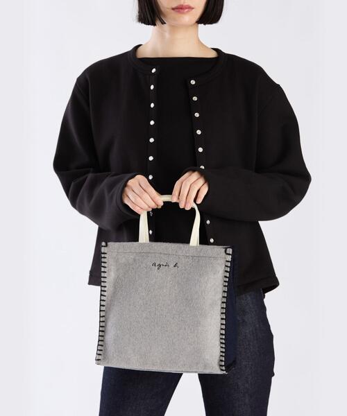 「agnes b.」 トートバッグ FREE グレー系その他 レディースの画像