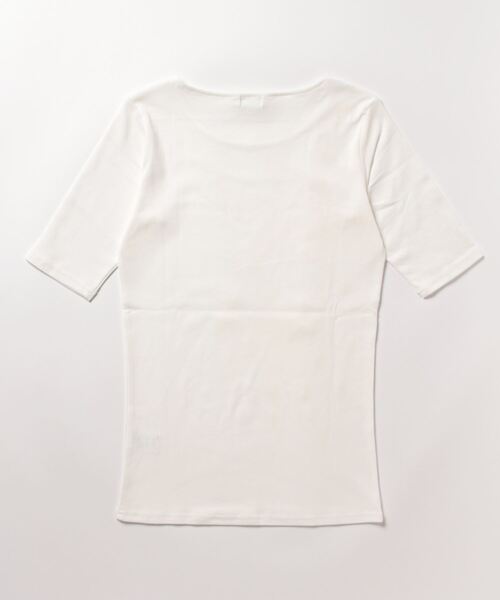 「Maunaloa」 半袖Tシャツ X-LARGE オフホワイト レディース_画像2
