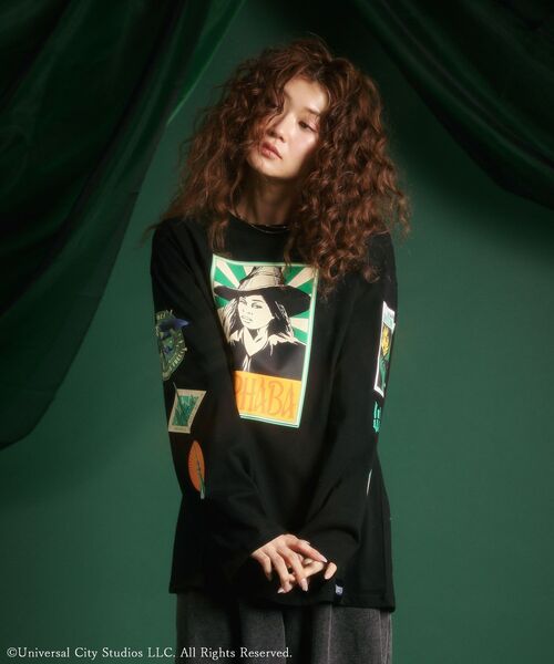 4/5まで＊新品＊ グリーンパークス ウィキッド アートグラフィックロンT 2点 Green Parks（グリーンパークス） tシャツ WICKED アートグラフィック