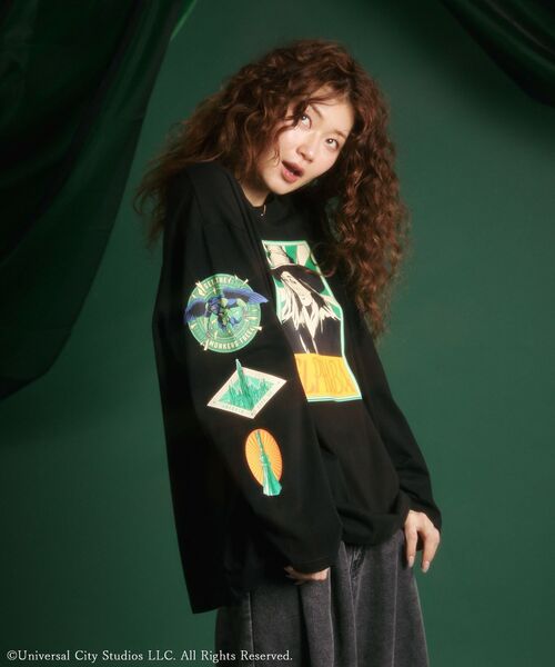 4/5まで＊新品＊ グリーンパークス ウィキッド アートグラフィックロンT 2点 Green Parks（グリーンパークス） tシャツ WICKED アートグラフィック