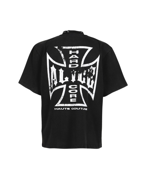 ALICE HOLLYWOOD tシャツ NUBIAN x ALICE MOTO COUTURE SS T-SHIRT