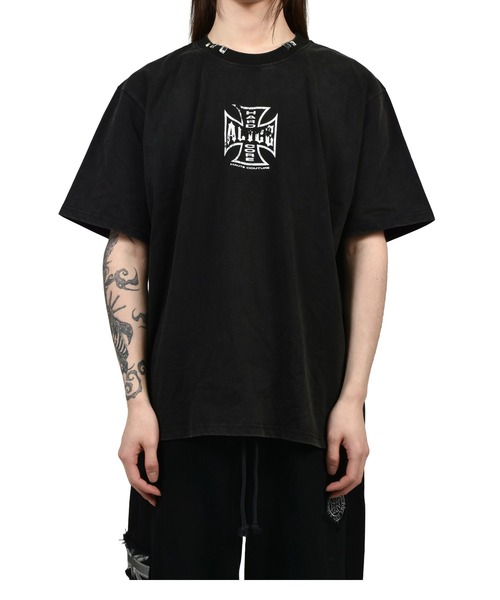 ALICE HOLLYWOOD tシャツ NUBIAN x ALICE MOTO COUTURE SS T-SHIRT