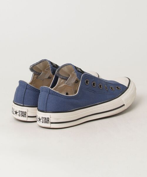 「CONVERSE」 ローカットスニーカー 24cm シルバー レディース_画像2
