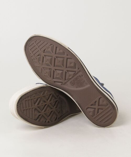「CONVERSE」 ローカットスニーカー 24cm シルバー レディース_画像3