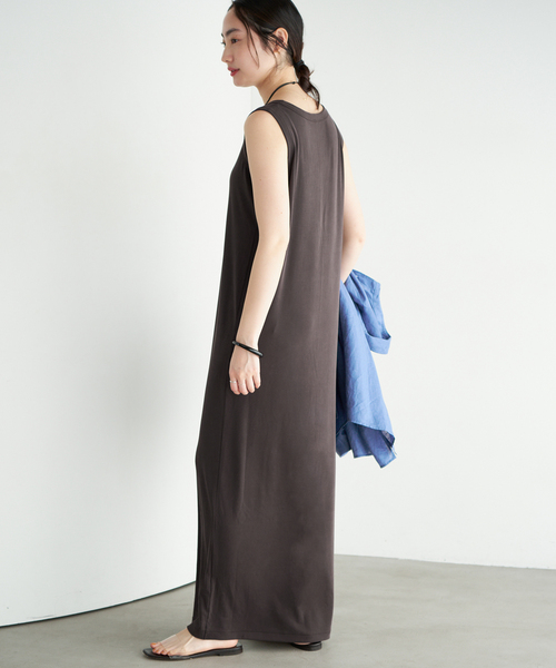 新品タグ付き　Plage sand wash loose ワンピース　38 plage（プラージュ） ワンピース sand wash loose ワンピース