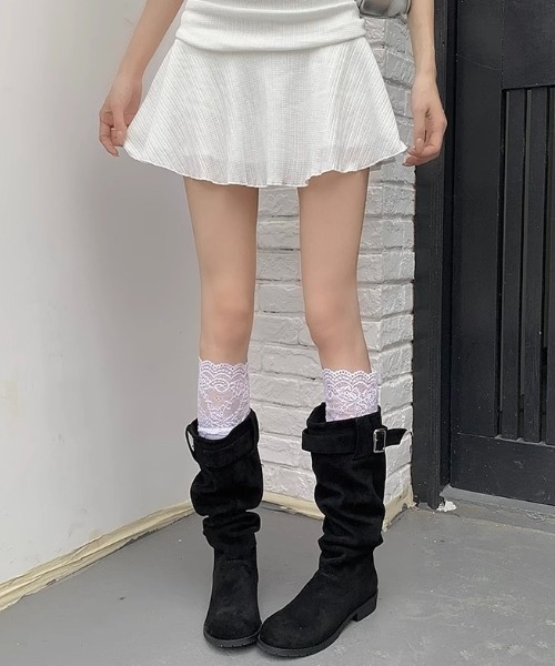 「LADY LIKE」 ブーツ 24.5cm ブラック レディース_画像7