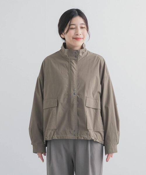 撥水/防花粉スタンドブルゾン URBAN RESEARCH DOORS（アーバンリサーチドアーズ） ブルゾン アウター