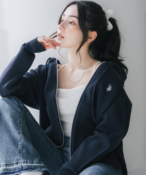 U.S. POLO ASSN.（ユーエスポロアッスン） パーカー W's オーバー