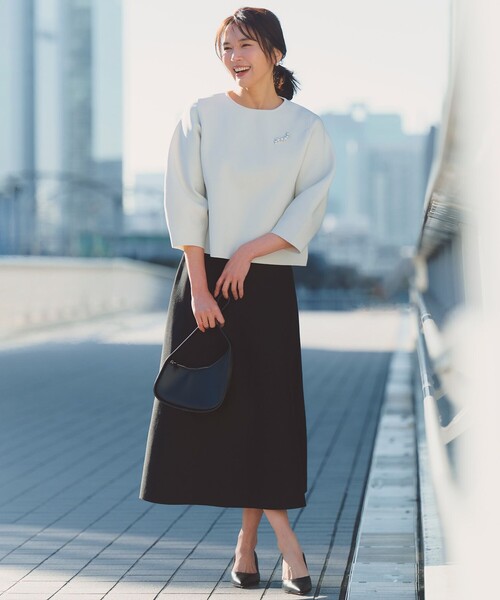 「UNFILO」 セットアップ LARGE ネイビー レディース_画像2
