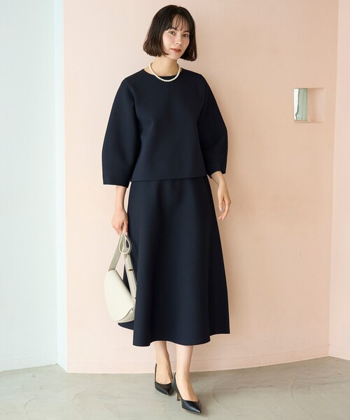 「UNFILO」 セットアップ LARGE ネイビー レディース_画像9