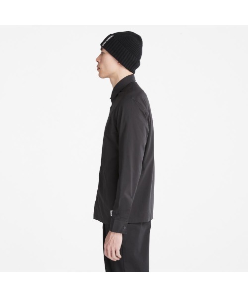 「Timberland」 長袖シャツ SMALL ホワイト メンズ_画像8