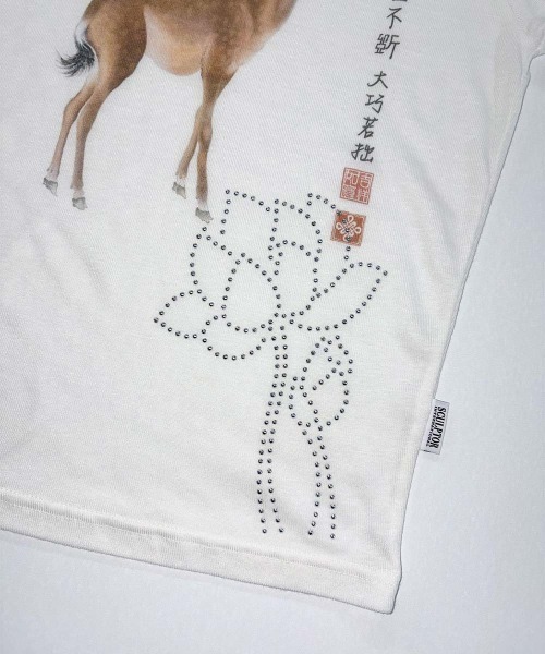 SCULPTOR（スカルプター） tシャツ Zen Deer Tee レディース メンズ